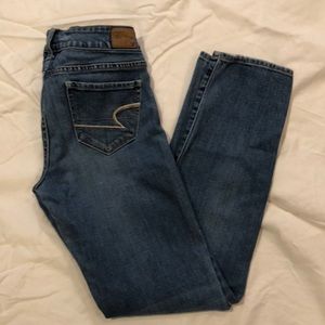 American Eagle jeans.